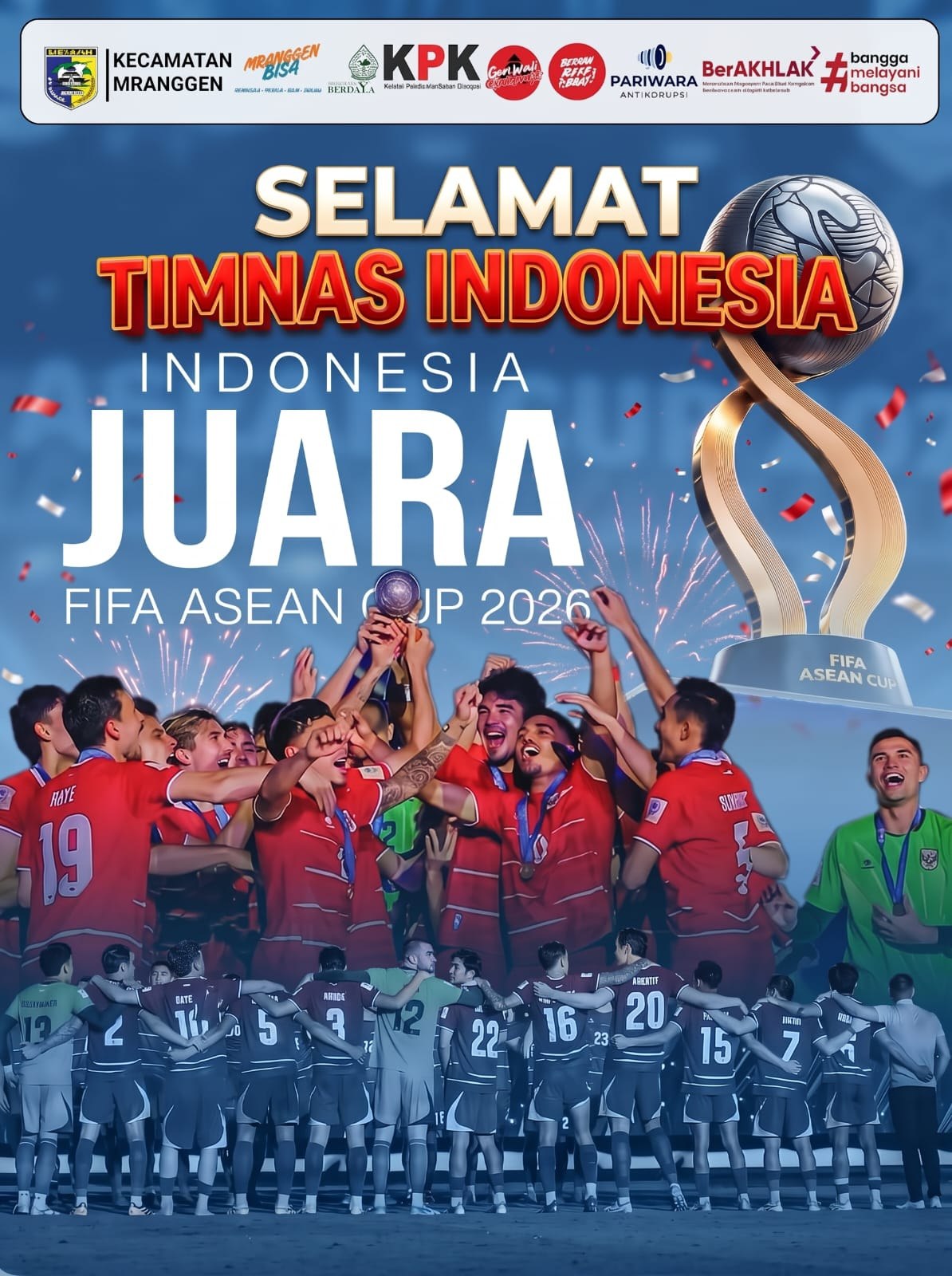 SELAMAT TIMNAS INDONESIA